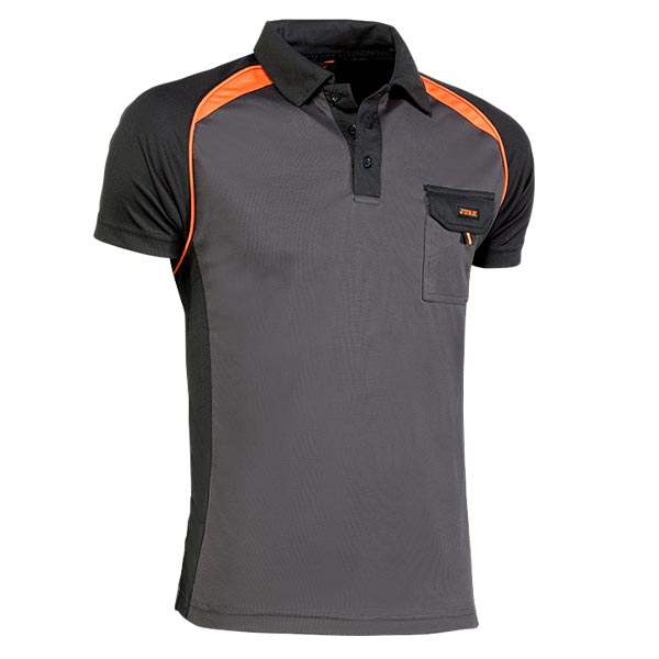 Camisa de trabajo ligera y resistente, diseñada para uso continuo con ajuste cómodo y materiales duraderos.